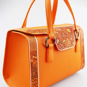 Golden Lotus Handbag